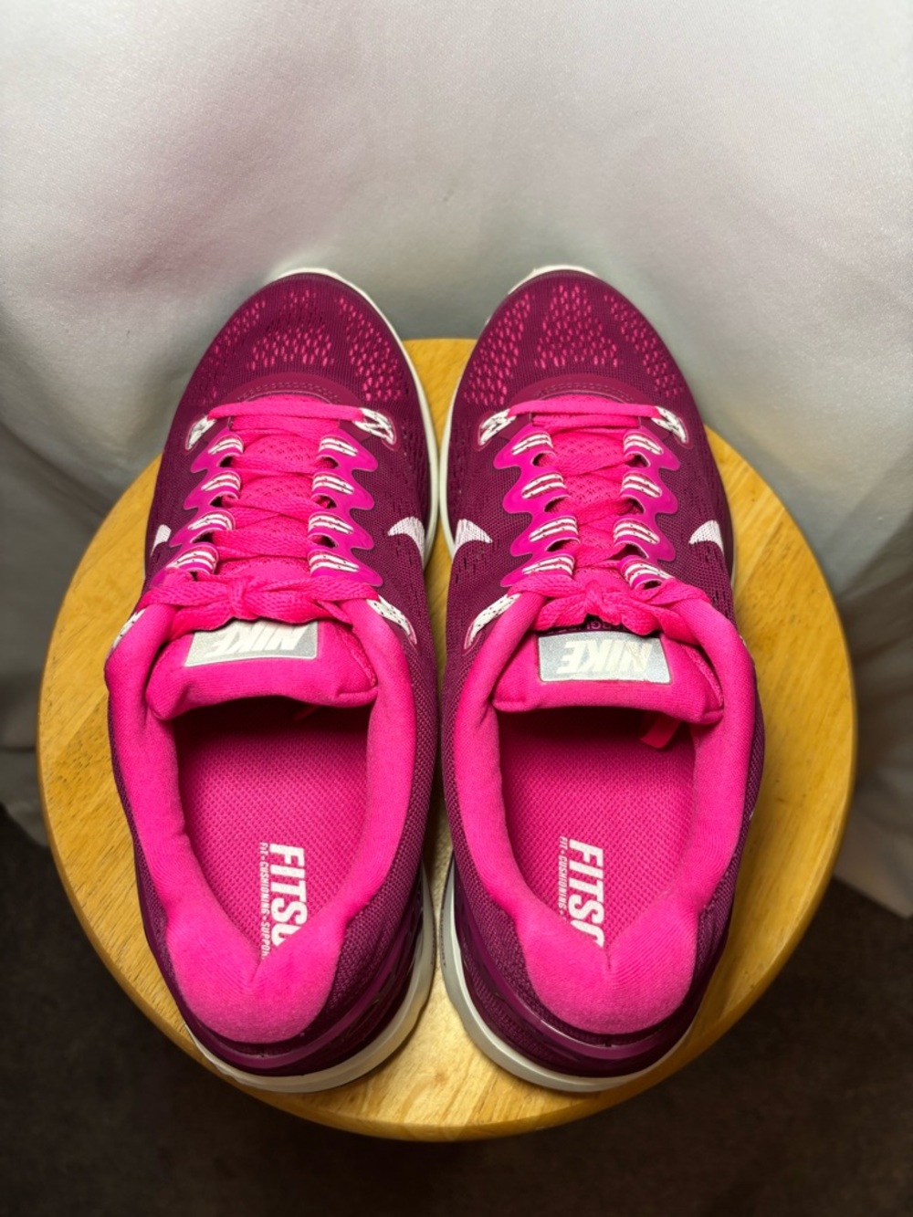 Nike Lunarglide 5 Running Shoes Women’s 9 (Fits 8) Pink Athletic Sneakers NWOT - Picture 4 of 8